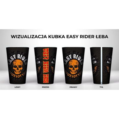Kubek do Piwa/Napoju 0,4 Bike Week Łeba Easy Rider